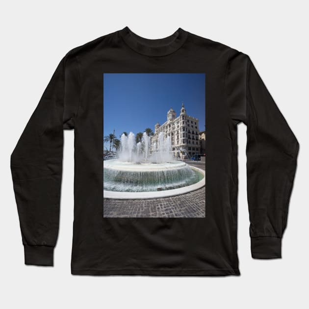 Fountain Long Sleeve T-Shirt by sma1050